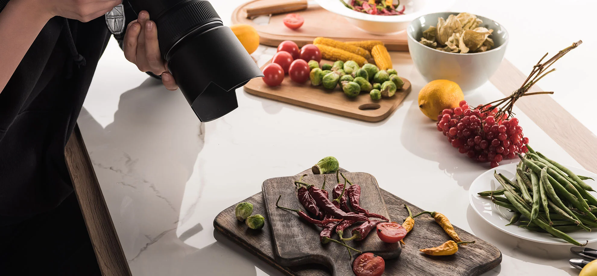 Food photography services Dubai
